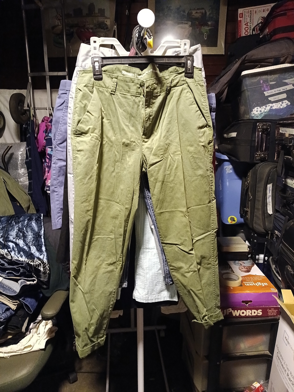 Old Navy Men's Olive Chino Pants